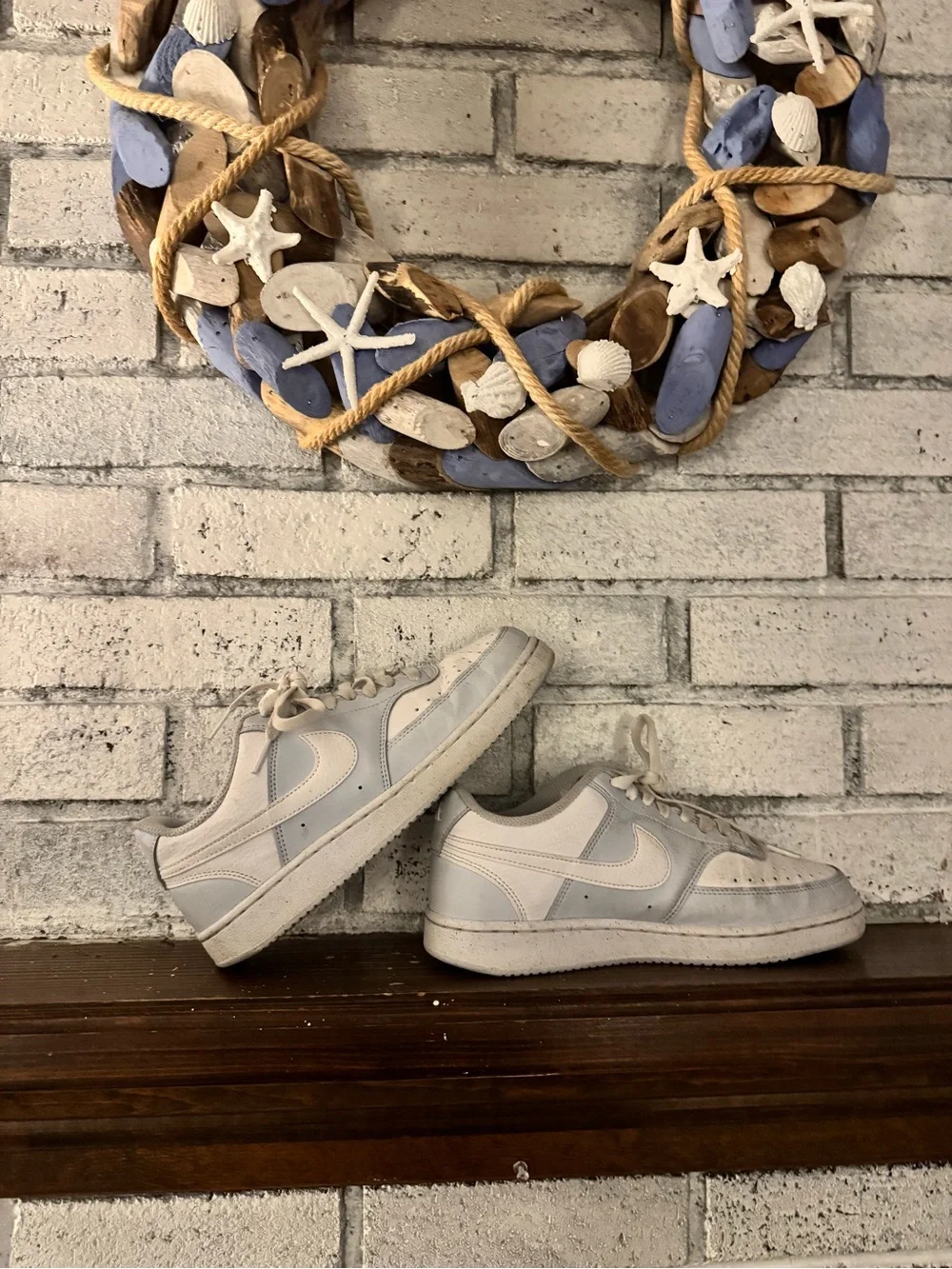 Light Blue Nike Dunks - Used